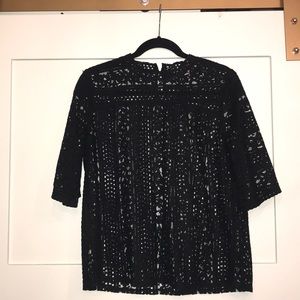 Ann Taylor loft black top